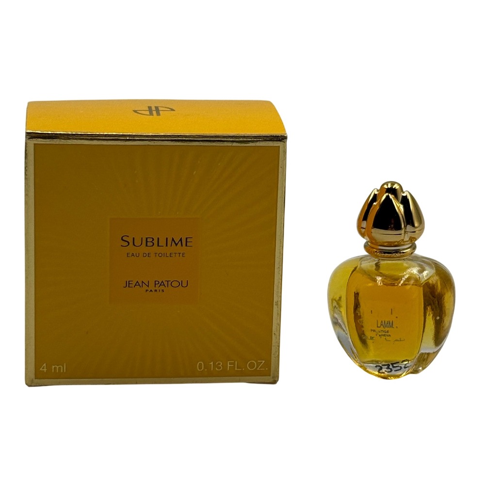 Jean Patou Sublime Eau de Toilette 4ml 0.13 Fl Oz‎ Mini Perfume Sample